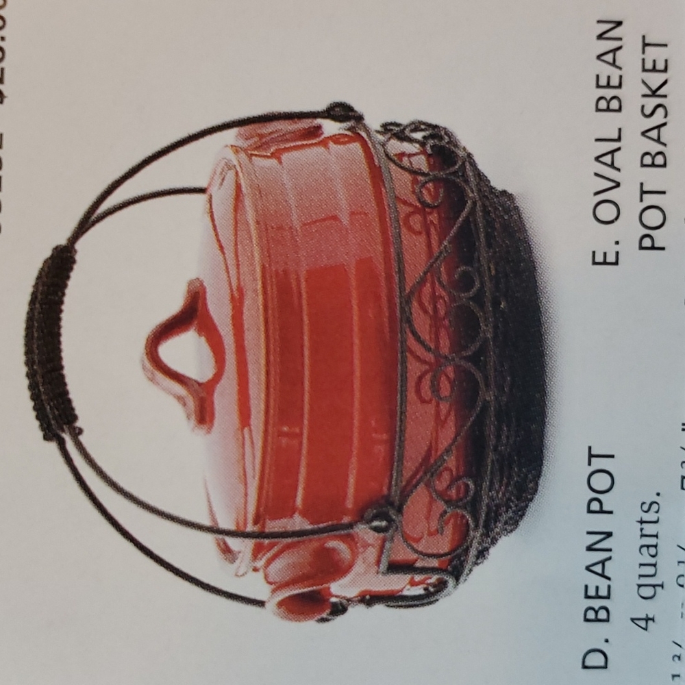 Celebrating Home Oval Metal Basket with handles and scroll design. New - Picture 3 of 8